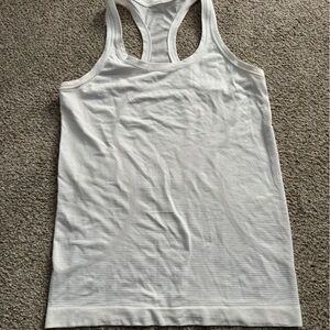 Lululemon Athletica White Tank Top